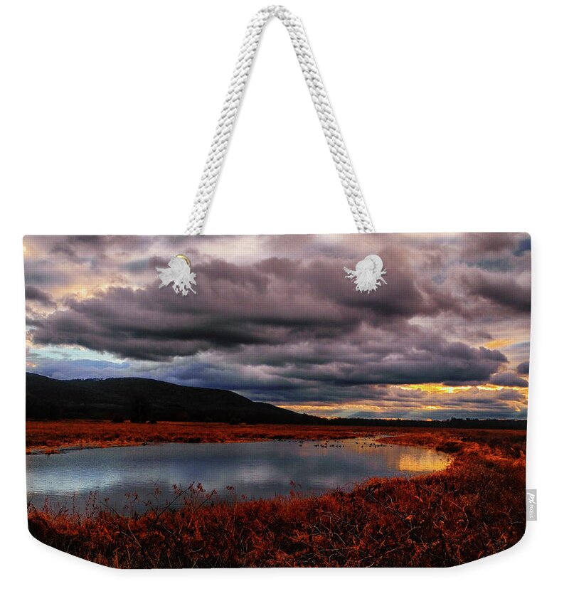 Wallkill River National Wildlife Refuge Weekender Tote Bag featuring the photograph Wallkill River National Wildlife Refuge by Raymond Salani III