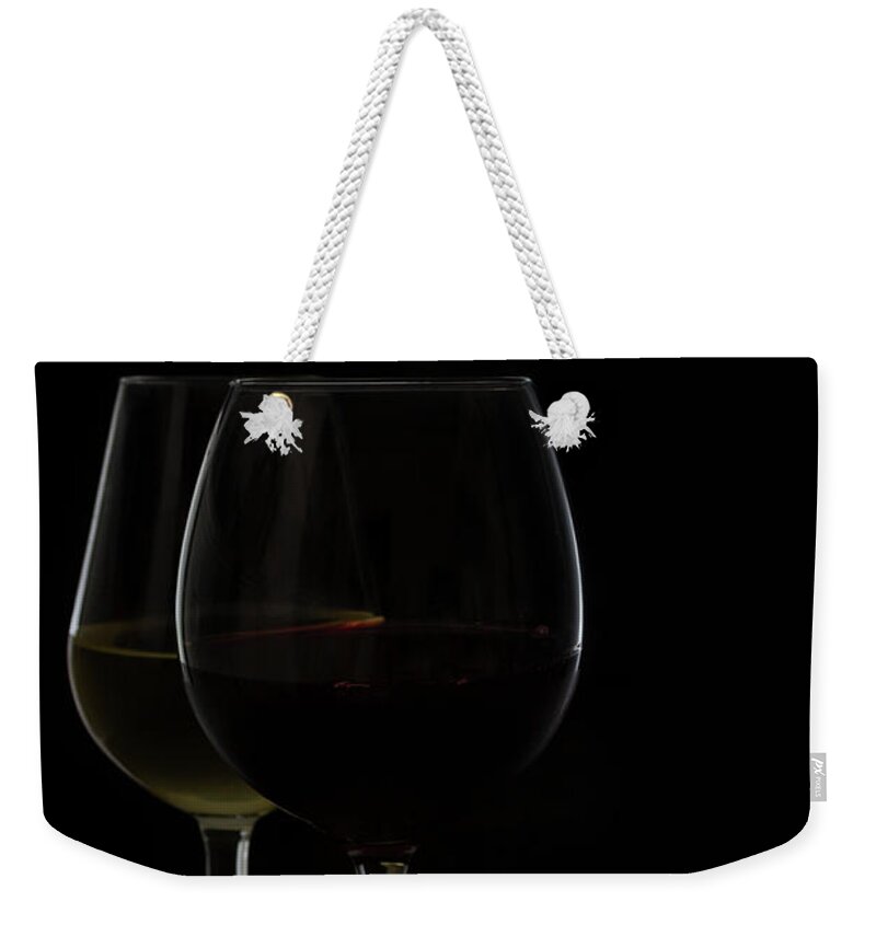 Wine Weekender Tote Bag featuring the photograph Want Some Wine? by Anastasy Yarmolovich