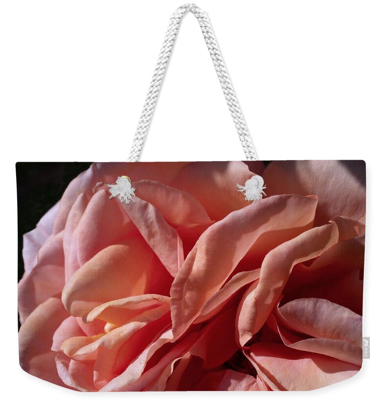 Rose Weekender Tote Bag featuring the photograph Warm Wishes by Rona Black