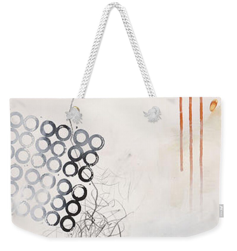 Painting Weekender Tote Bag featuring the painting Washed Up # 8 by Jane Davies
