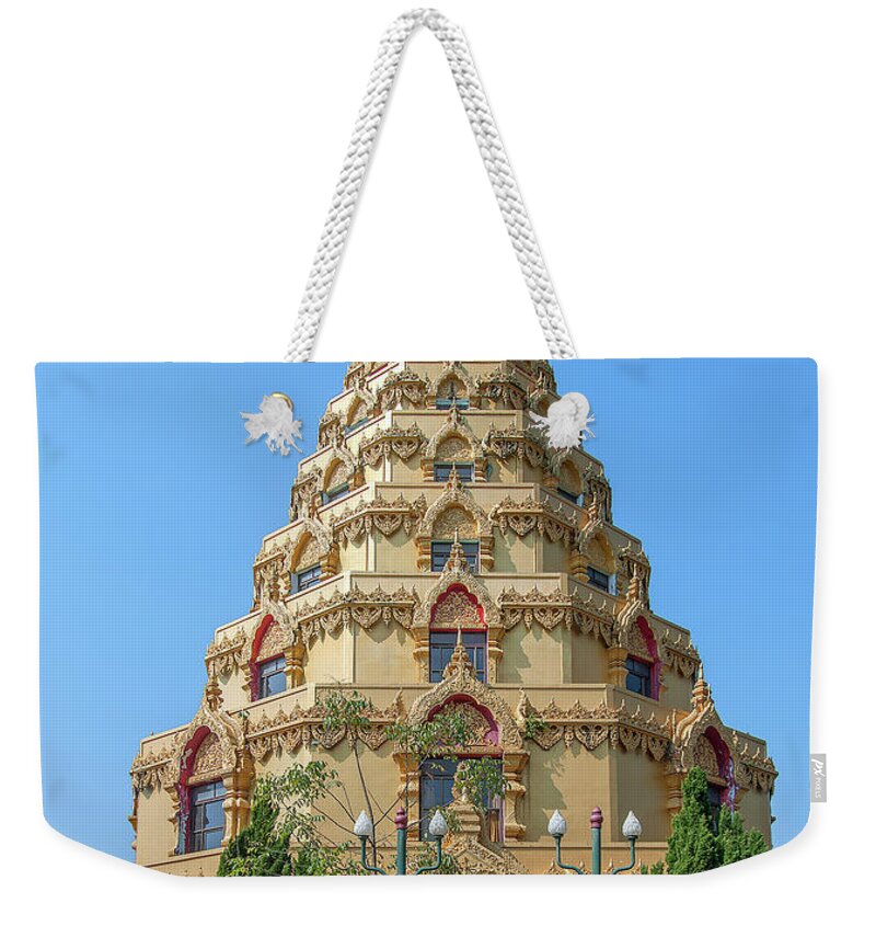 Scenic Weekender Tote Bag featuring the photograph Wat Nong Bua Worawet Wisit Phra Chedi City of Nirvana DTHCM2088 by Gerry Gantt