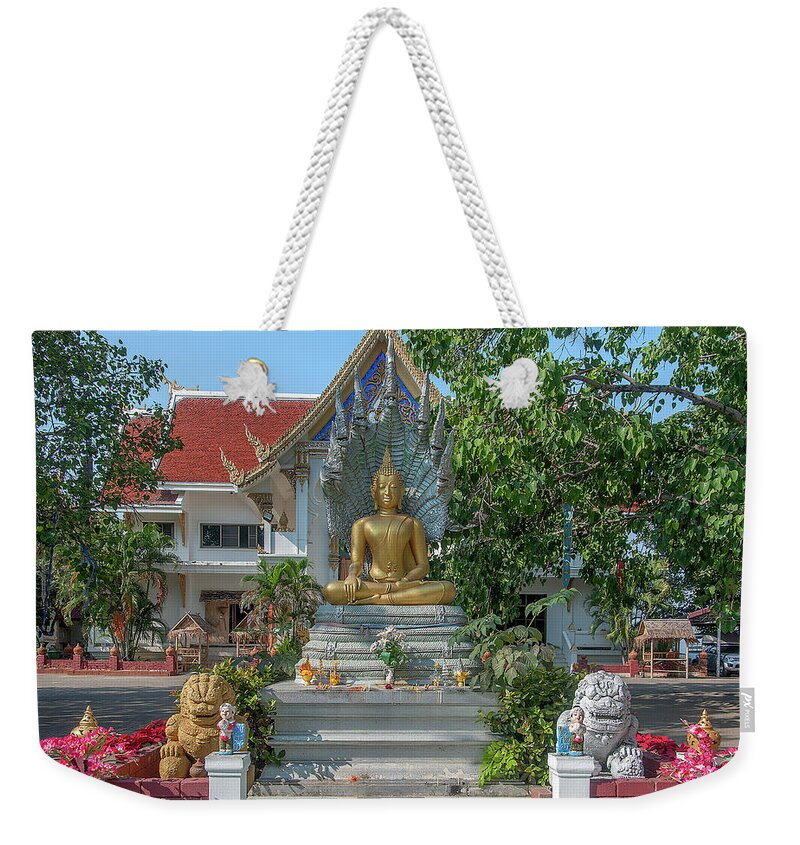 Scenic Weekender Tote Bag featuring the photograph Wat Phra That Doi Saket Buddha Image Shrine DTHCM2194 by Gerry Gantt