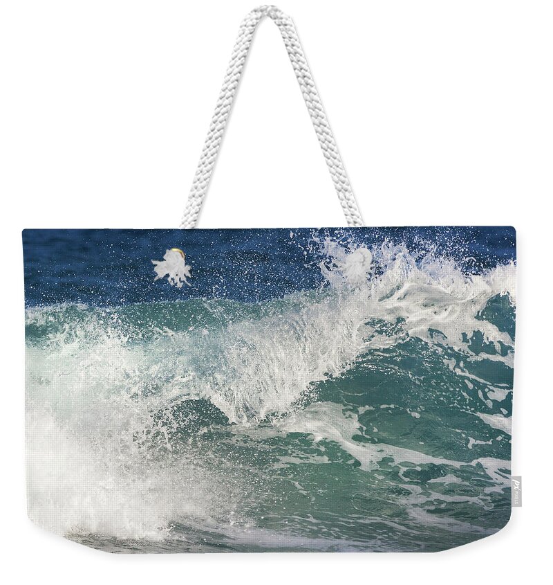 Wave Of Emotion Weekender Tote Bag featuring the photograph Wave of Emotion by Michelle Constantine