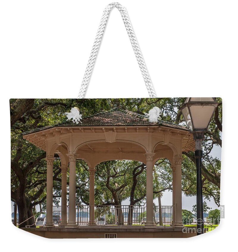 Gazebo Weekender Tote Bag featuring the photograph Wedding Ceremony by Dale Powell