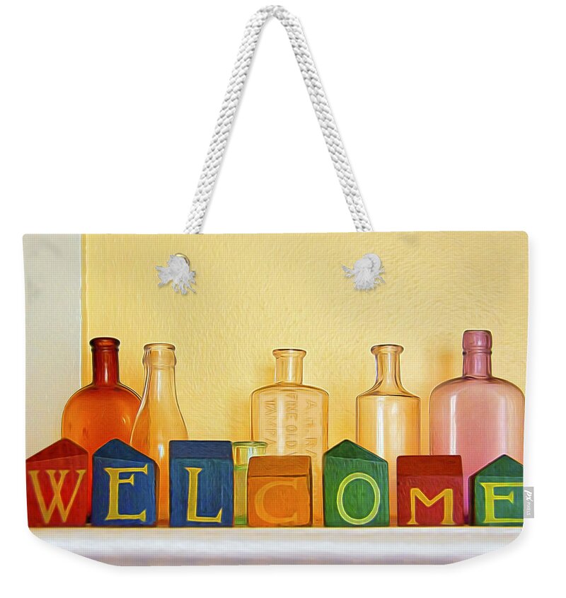 Welcome Weekender Tote Bag featuring the photograph Welcome by Mitch Spence