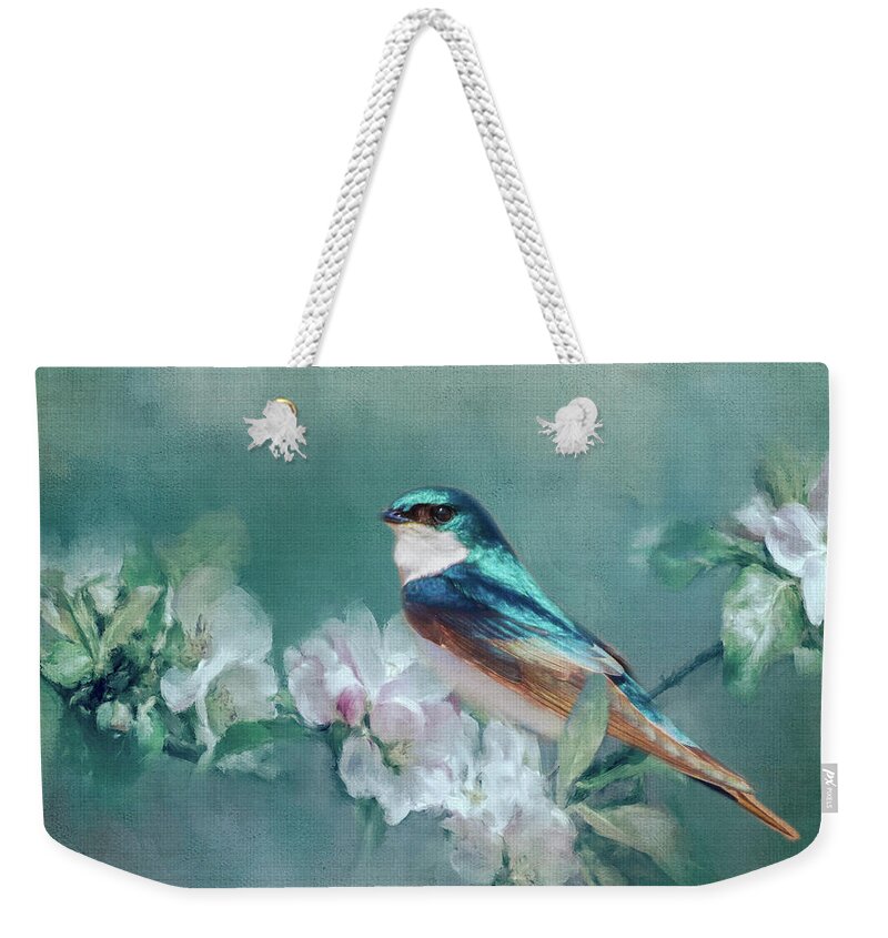 Spring Weekender Tote Bag featuring the photograph Welcome Spring by Cathy Kovarik
