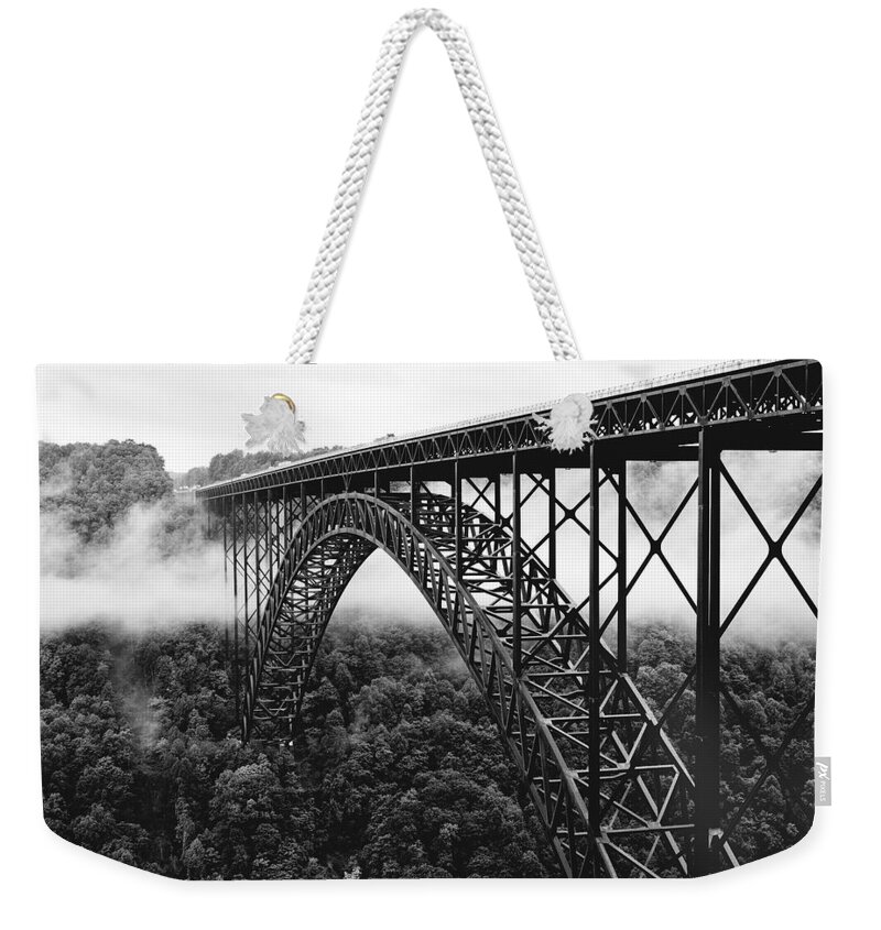 new River Gorge Bridge Weekender Tote Bag featuring the photograph West Virginia - New River Gorge Bridge by Brendan Reals