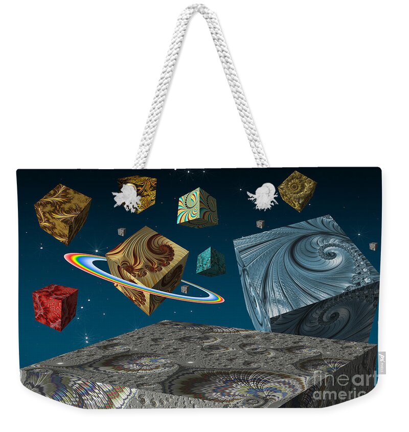 Solar System Weekender Tote Bag featuring the photograph What If by Steve Purnell