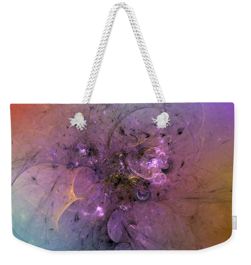 Art Weekender Tote Bag featuring the digital art When Love Finds You by Jeff Iverson