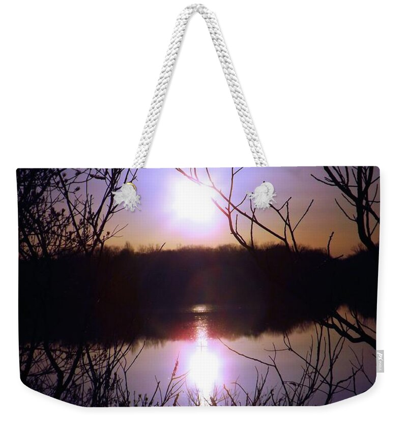 Delaware Weekender Tote Bag featuring the photograph When Tomorrow Comes by Robyn King