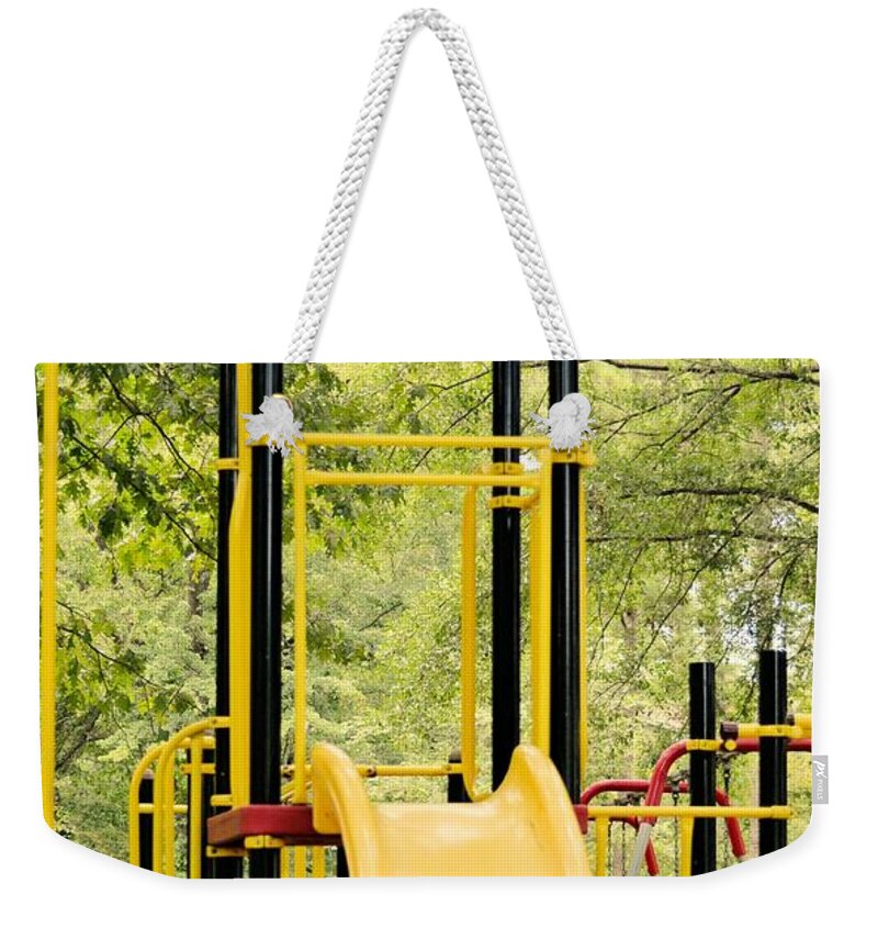 Children Weekender Tote Bag featuring the photograph Where Have All the Children Gone by Maria Urso