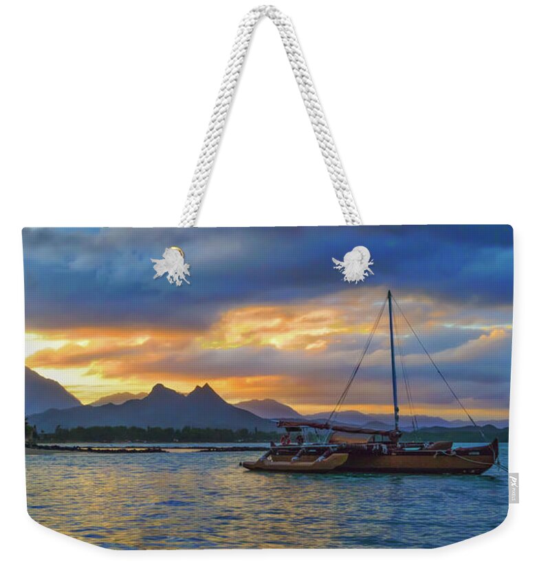 Where It Begins Weekender Tote Bag featuring the photograph Where It Begins by Mitch Shindelbower