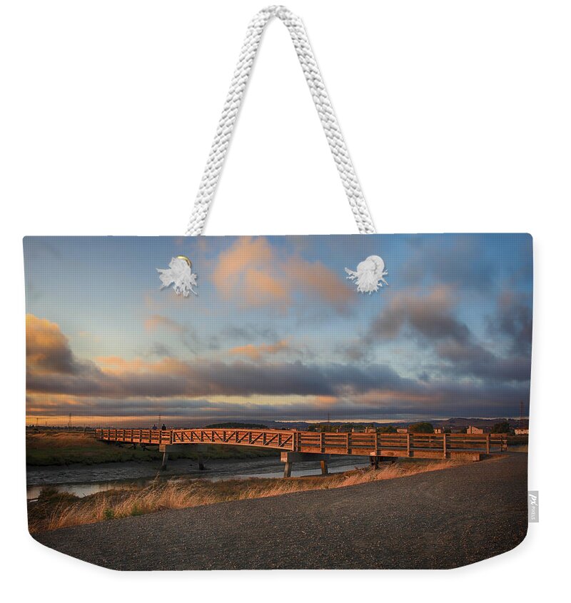 San Lorenzo Weekender Tote Bag featuring the photograph Where the Years Behind Are Piled Up High by Laurie Search