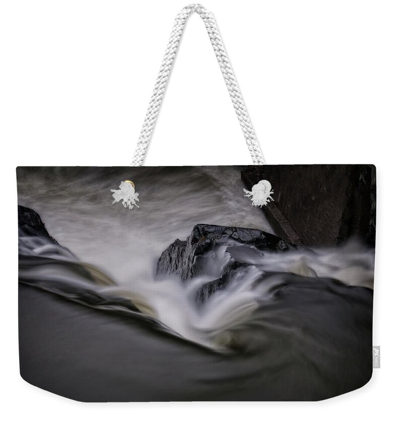 Whetstone Brook Weekender Tote Bag featuring the photograph Whetstone Canyon by Tom Singleton