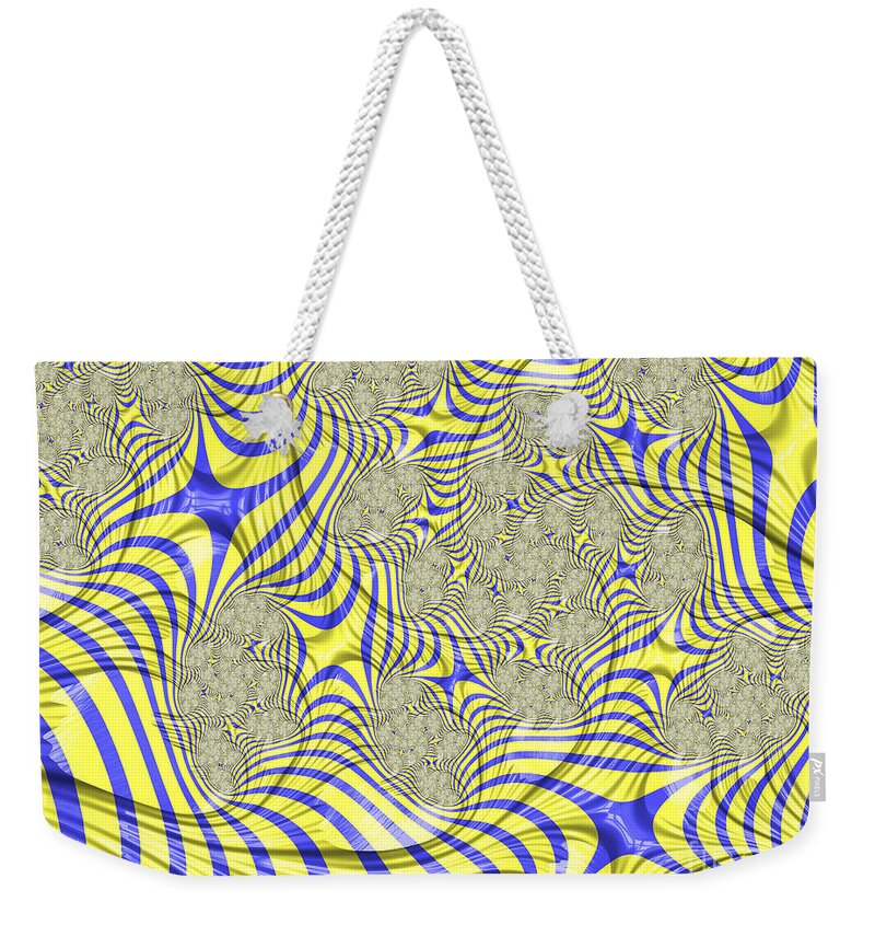 Fractal Weekender Tote Bag featuring the photograph Which Way by Elaine Teague