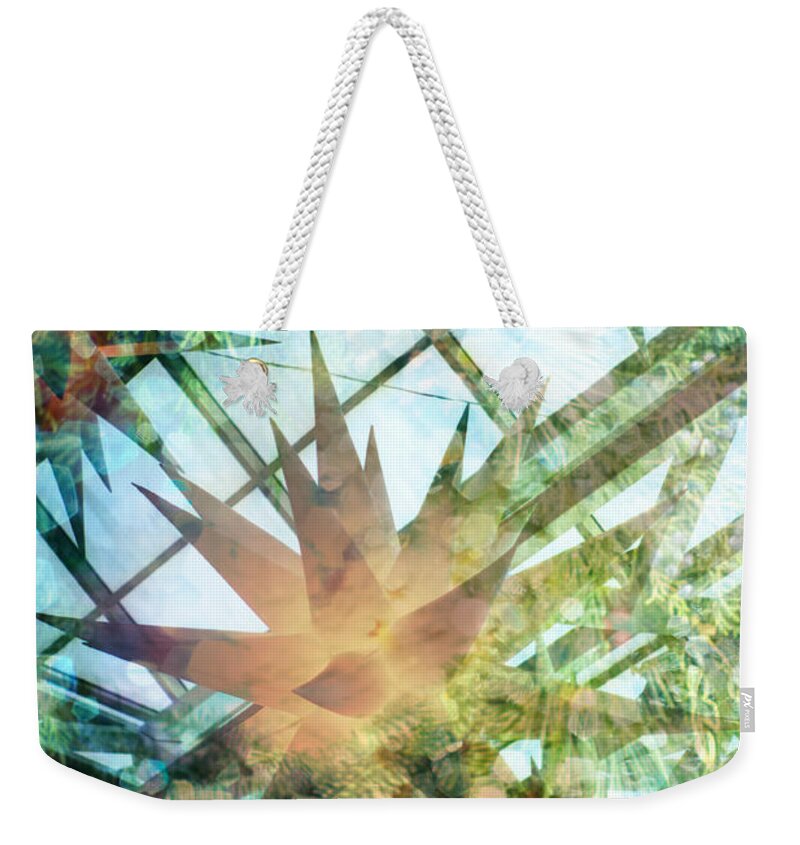 Christmas Weekender Tote Bag featuring the photograph While Visions Of Sugar Plums Danced In Their Heads by Suzanne Powers