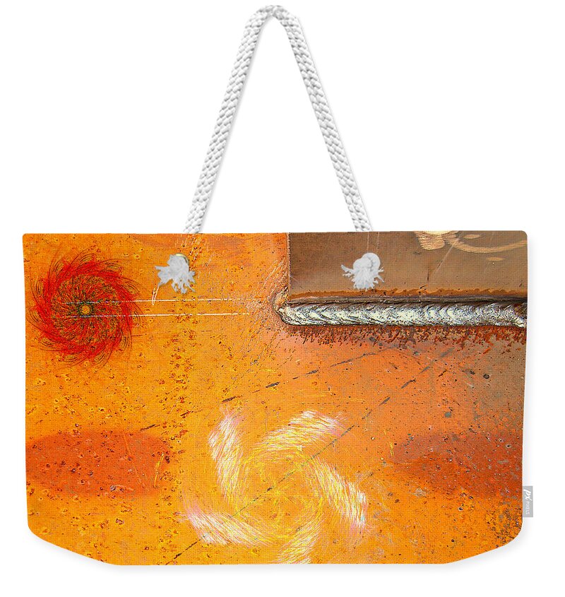 Abstract Weekender Tote Bag featuring the photograph Whirling Dervishes by Matt Cegelis