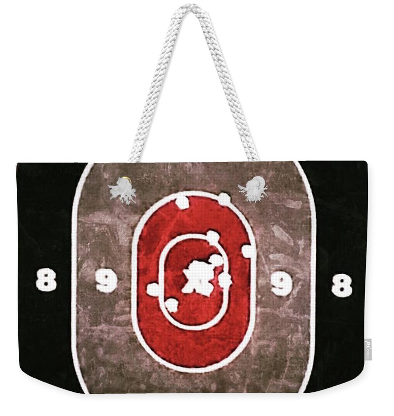 Target Weekender Tote Bag featuring the photograph Why by Al Harden