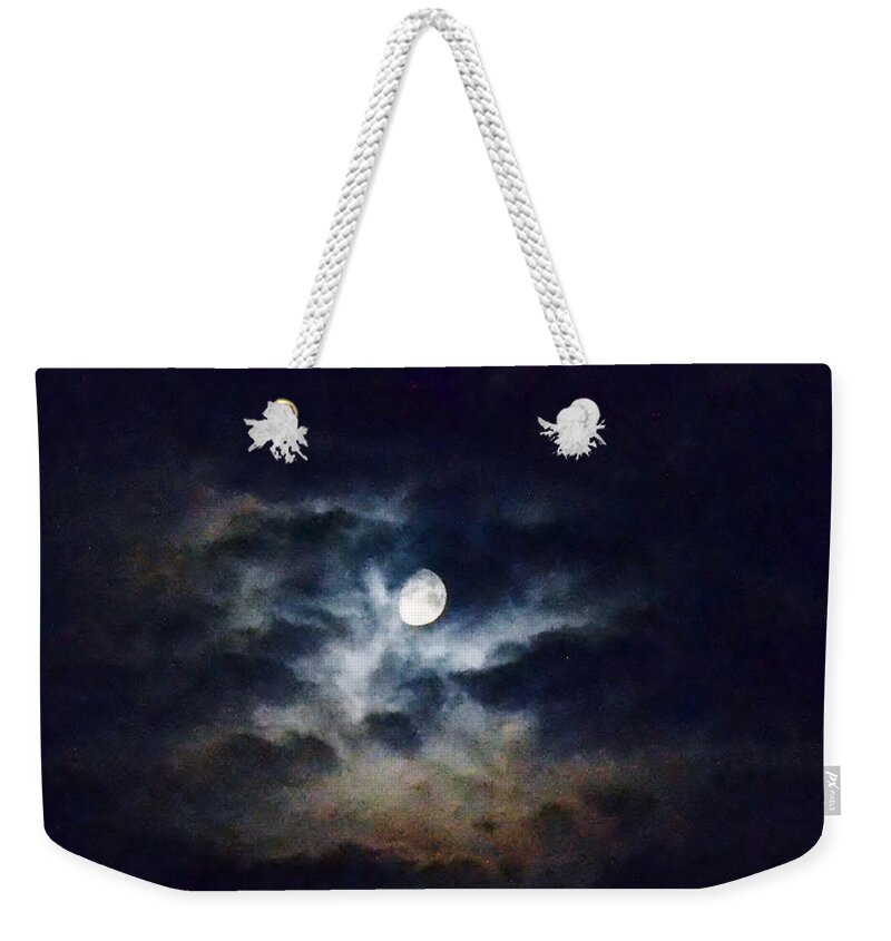 Sky Weekender Tote Bag featuring the photograph Wild Sky by Eileen Brymer