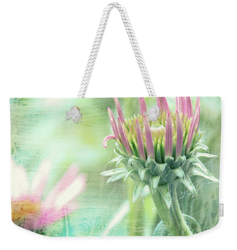 Flowers Weekender Tote Bag featuring the photograph Wildflower Dreamscape by Bob Orsillo