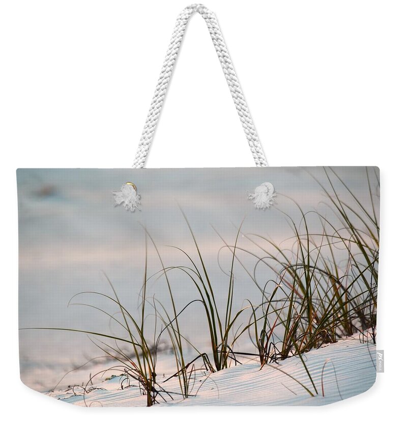 Sand Weekender Tote Bag featuring the photograph Wind Blown by Gary Smith
