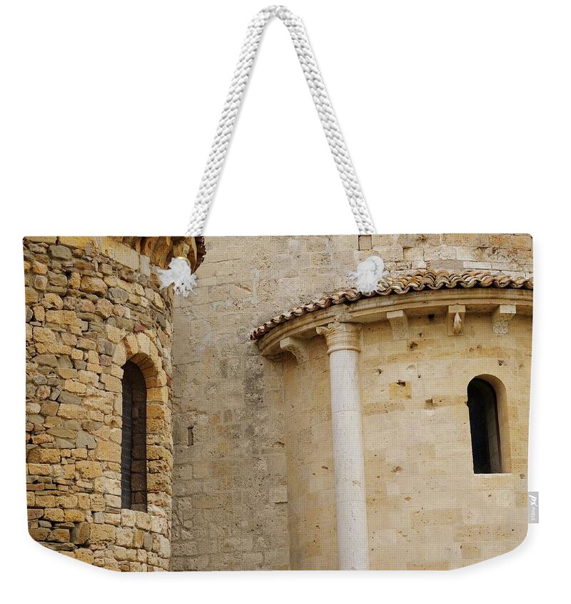 Italy Weekender Tote Bag featuring the photograph Window Due - Italy by Jim Benest