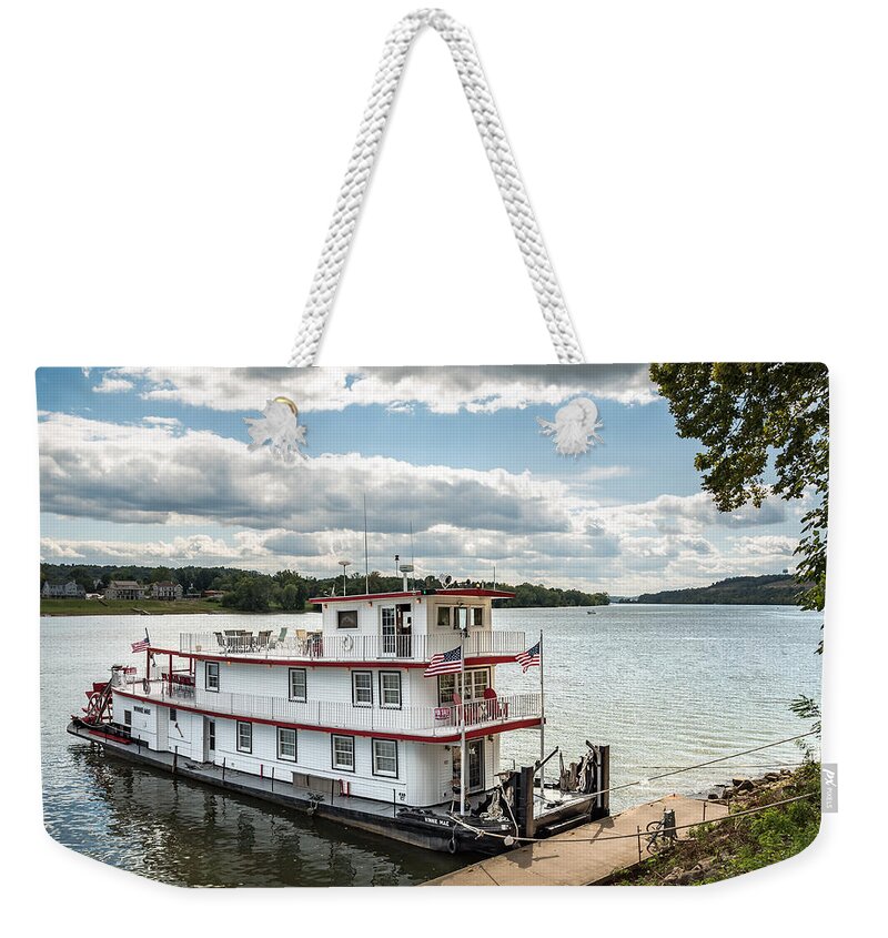Winnie Mae Weekender Tote Bag featuring the photograph Winnie Mae by Holden The Moment