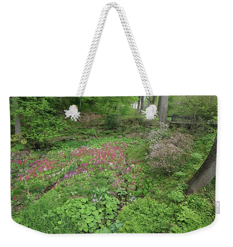 Winterthur Weekender Tote Bag featuring the photograph Winterthur Gardens #5435 by Raymond Magnani