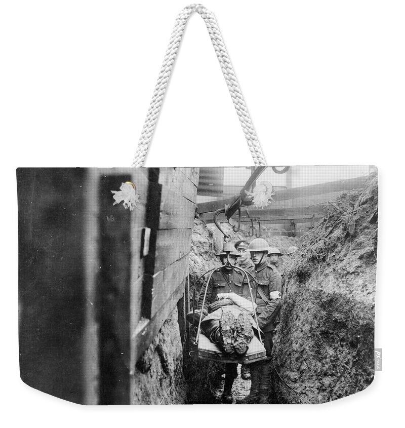 1910s Weekender Tote Bag featuring the photograph World War I: France by Granger