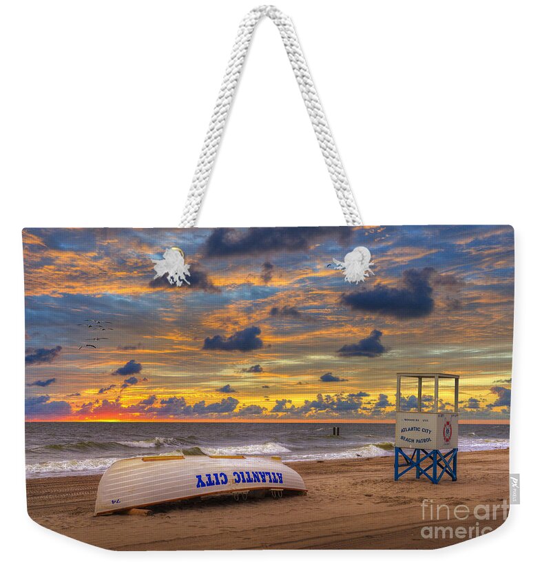 Atlantic City Weekender Tote Bag featuring the photograph Wow Luxury Sanctuary by David Zanzinger