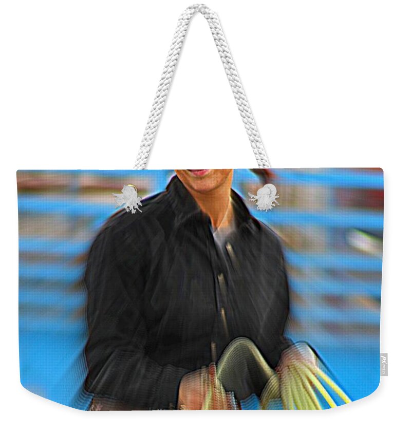 Cowgirl Weekender Tote Bag featuring the photograph Wrangler by Rick Monyahan