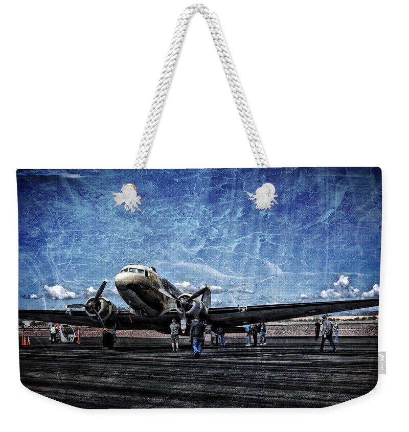 Photograph Weekender Tote Bag featuring the photograph WWII Workhorse by Richard Gehlbach
