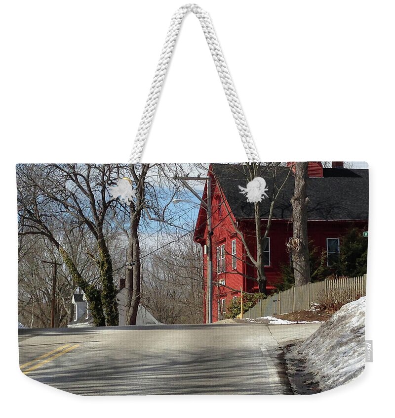 Kittery Weekender Tote Bag featuring the photograph Wyman by Mark Alesse