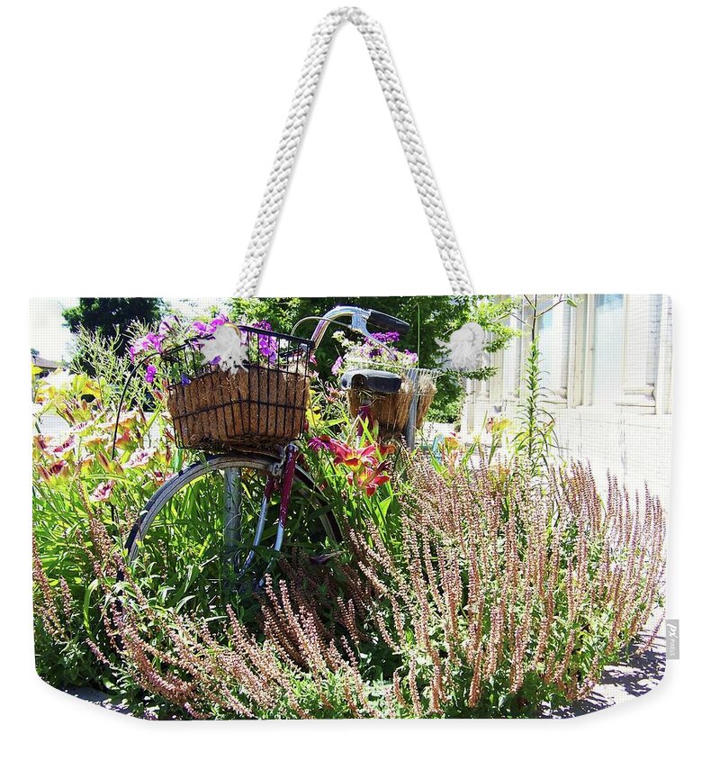 Garden Weekender Tote Bag featuring the photograph Yester Year by Julie Rauscher