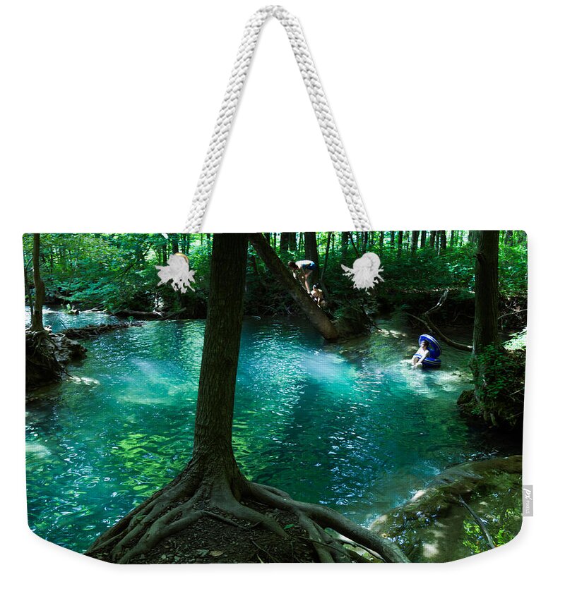 Mineral Springs Weekender Tote Bag featuring the photograph Yesterday, When I Was Young by Karen Wiles