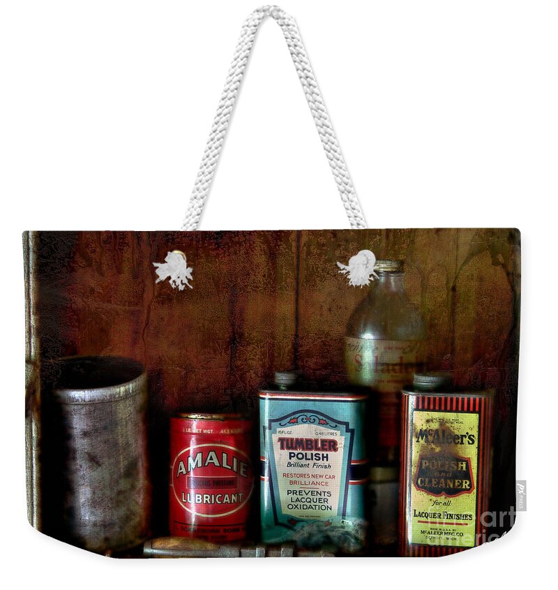 Tin Weekender Tote Bag featuring the photograph Yesterdays by Alana Ranney