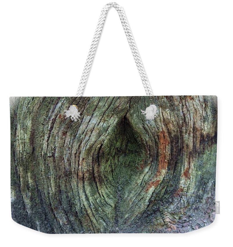 Tree Weekender Tote Bag featuring the photograph Yoni au Naturel Une by Vincent Green