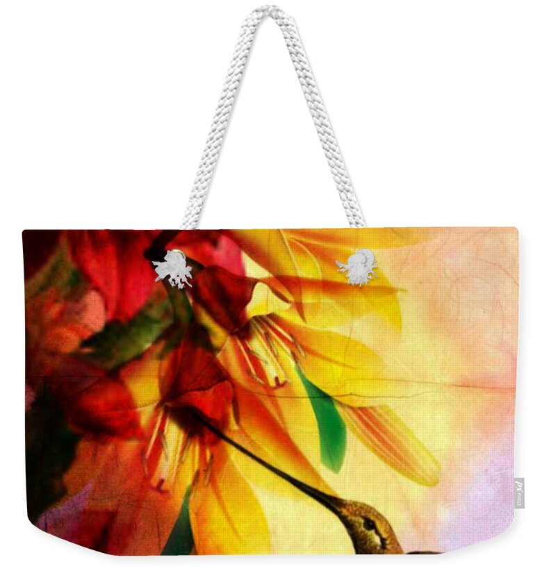 You Capture The Heart Of Me Weekender Tote Bag featuring the digital art You Capture The Heart of Me by Maria Urso