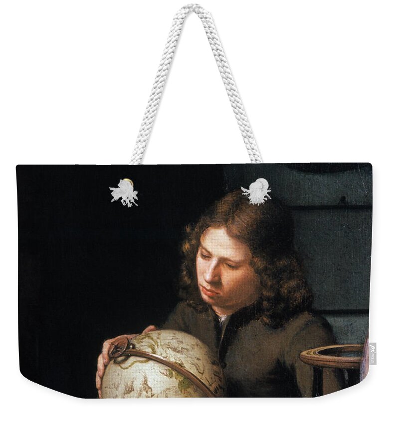 Astronomer Weekender Tote Bag featuring the photograph Young Astronomer by Granger