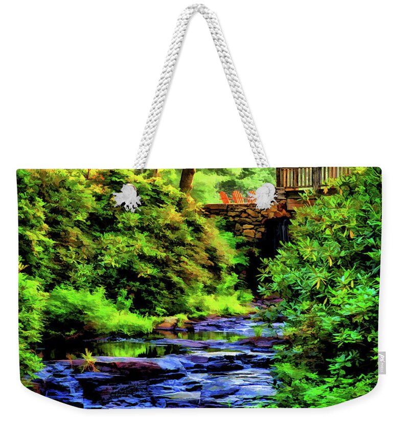 Art Weekender Tote Bag featuring the photograph Zen at Dawn by Monroe Payne