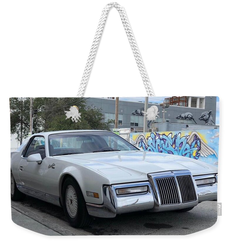 Zimmer Quicksilver Weekender Tote Bag featuring the photograph Zimmer Quicksilver by Mariel Mcmeeking