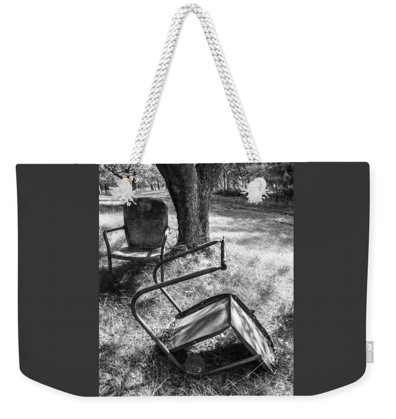 Lawn Weekender Tote Bag featuring the photograph 044 - Old Friends by David Ralph Johnson