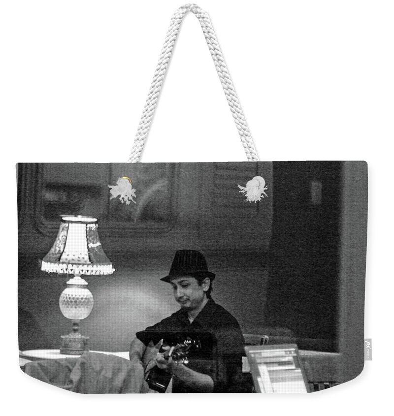 Sneaky Pete Weekender Tote Bag featuring the photograph 045 - Sneaky Pete by David Ralph Johnson
