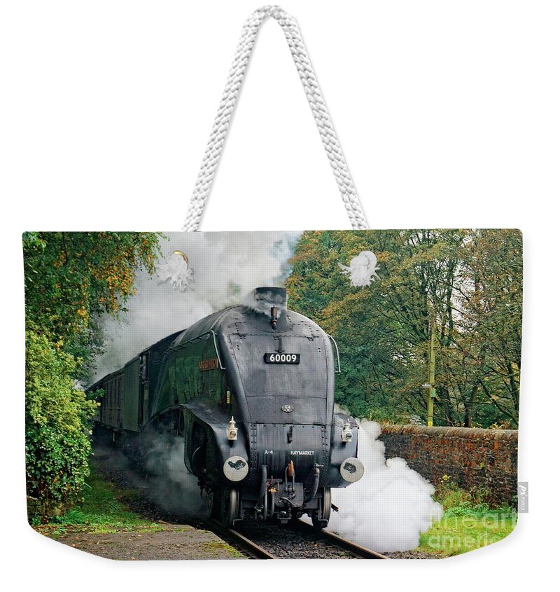 Steam Weekender Tote Bag featuring the photograph 60009 Union Of South Africa #2 by David Birchall