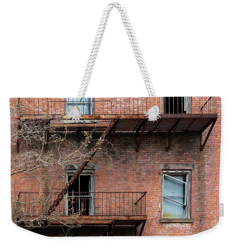 Abandoned Weekender Tote Bag featuring the photograph Abandoned #2 by Liz Albro