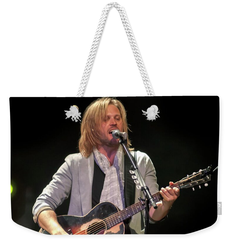 Chance Mccoy Weekender Tote Bag featuring the photograph Chance McCoy #1 by Micah Offman