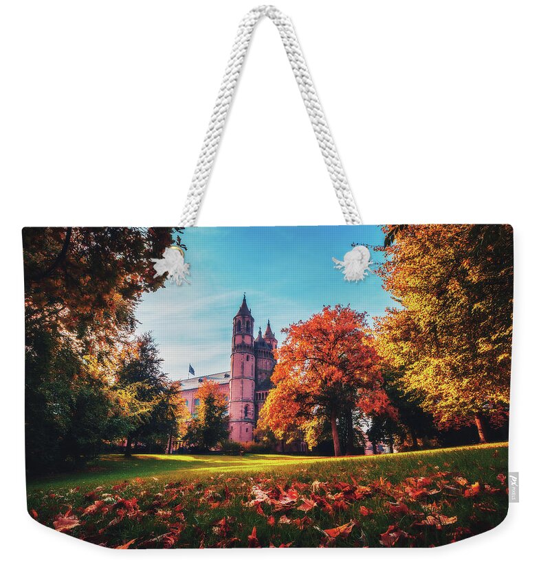 Dom Weekender Tote Bag featuring the photograph Dom St. Peter zu Worms #4 by Marc Braner
