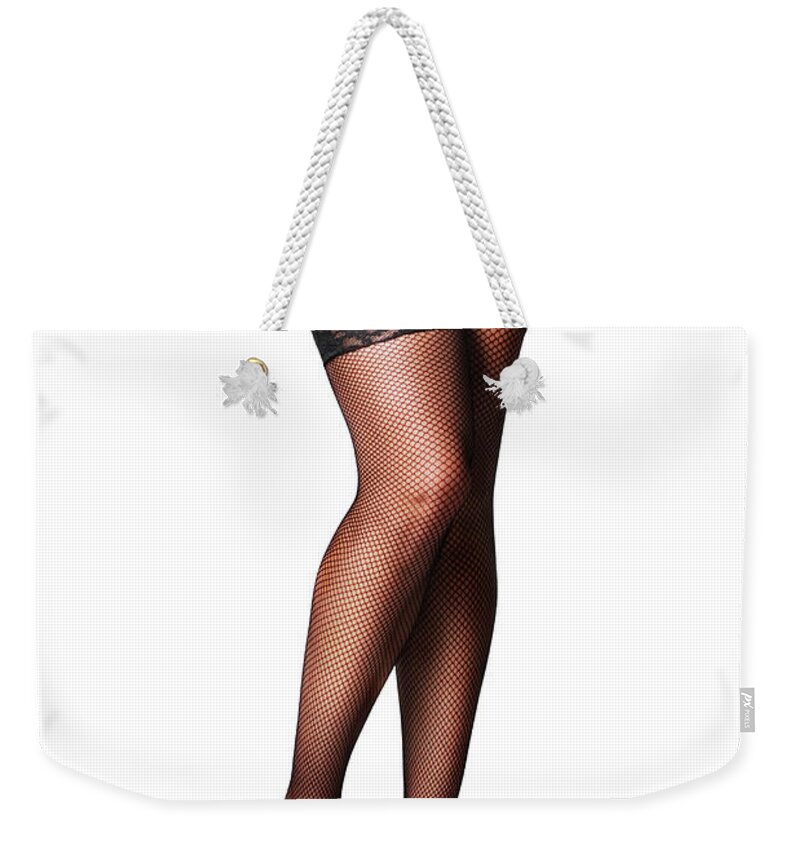 Legs Weekender Tote Bag featuring the photograph Female Legs #1 by Jelena Jovanovic