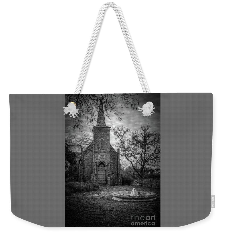 Gothic Revival Church Weekender Tote Bag featuring the photograph Gothic Revival Church #2 by Imagery by Charly
