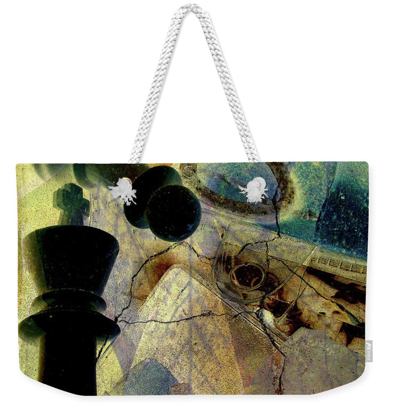 Rubble Weekender Tote Bag featuring the photograph Hour of Defeat #2 by Char Szabo-Perricelli